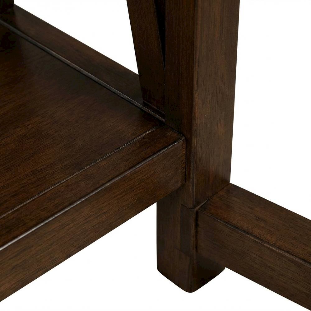 Antique Console Table with Elegant Finish for Living Room or Entryway