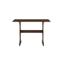 Walnut Dining Table with Solid Pine Top and Rustic Finish