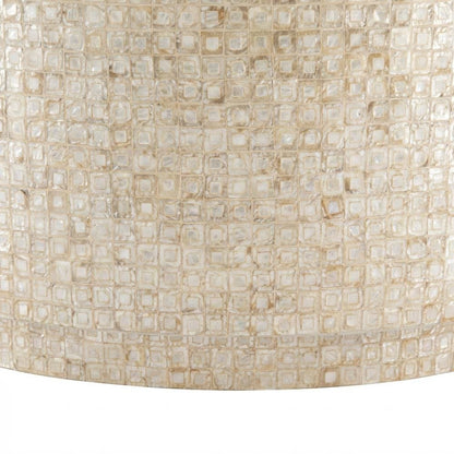 Gold and Ivory Coffee Table with Modern Design and Durable Construction