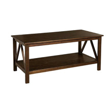 Antique Tobacco Coffee Table with Sturdy Wooden Top and Modern Design