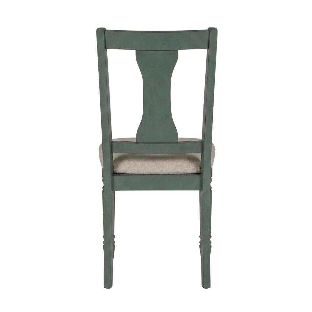 Set of 2 Willow Side Chairs with Comfortable Seat and Modern Design