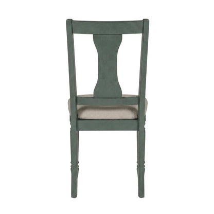 Set of 2 Willow Side Chairs with Comfortable Seat and Modern Design