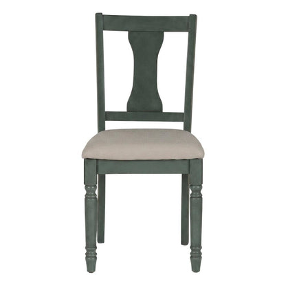 Set of 2 Willow Side Chairs with Comfortable Seat and Modern Design