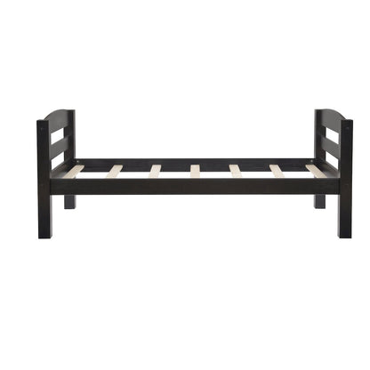 Levi Twin Full Bunk Black