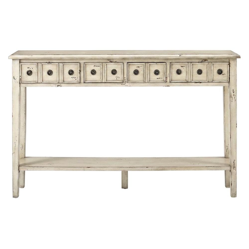 Long Console in Sleek Finish with Modern Design and Sturdy Construction