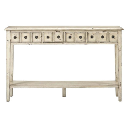 Long Console in Sleek Finish with Modern Design and Sturdy Construction