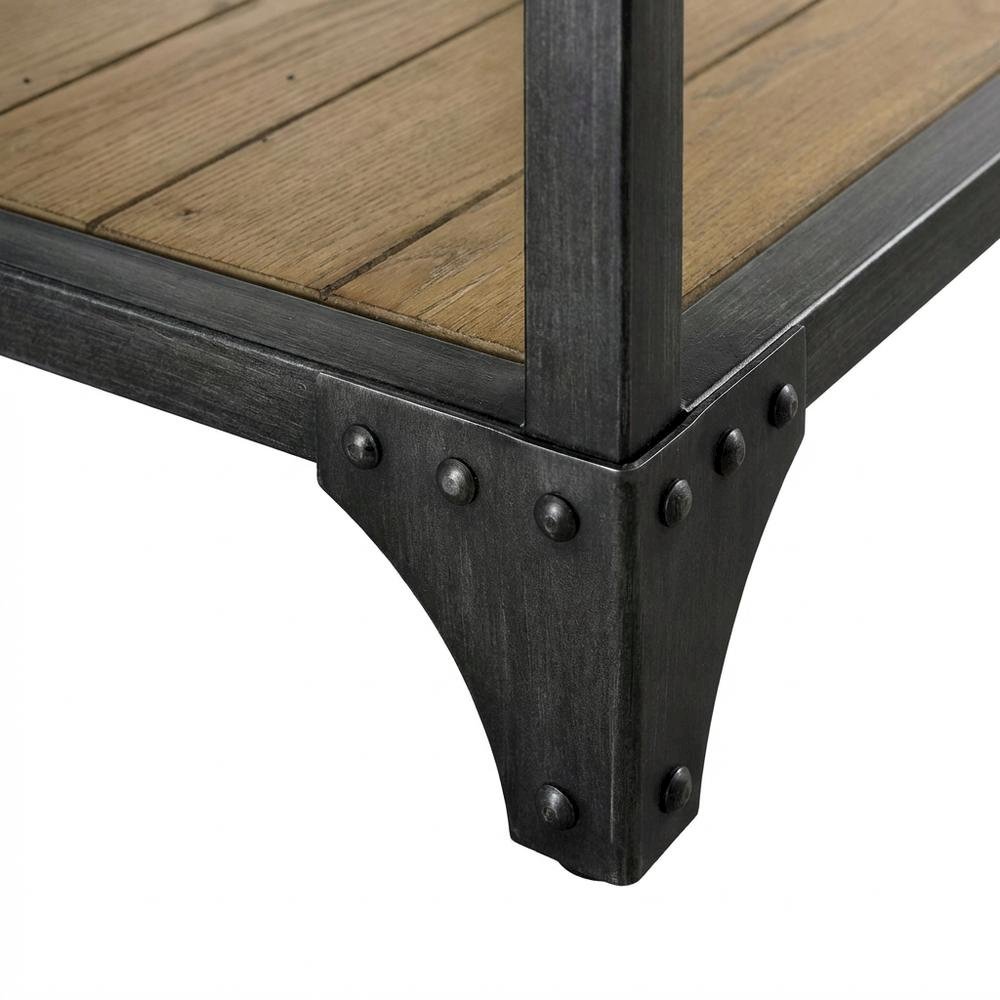 Modern Office Desk In Neutral Finish With Durable Surface And Sturdy Frame