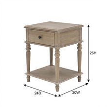 Natural, Side Table, Quality Build, Durable Wood Frame