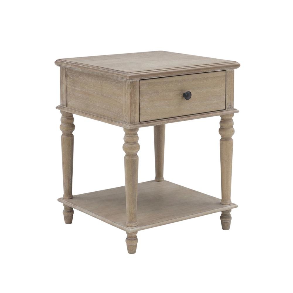 Natural, Side Table, Quality Build, Durable Wood Frame