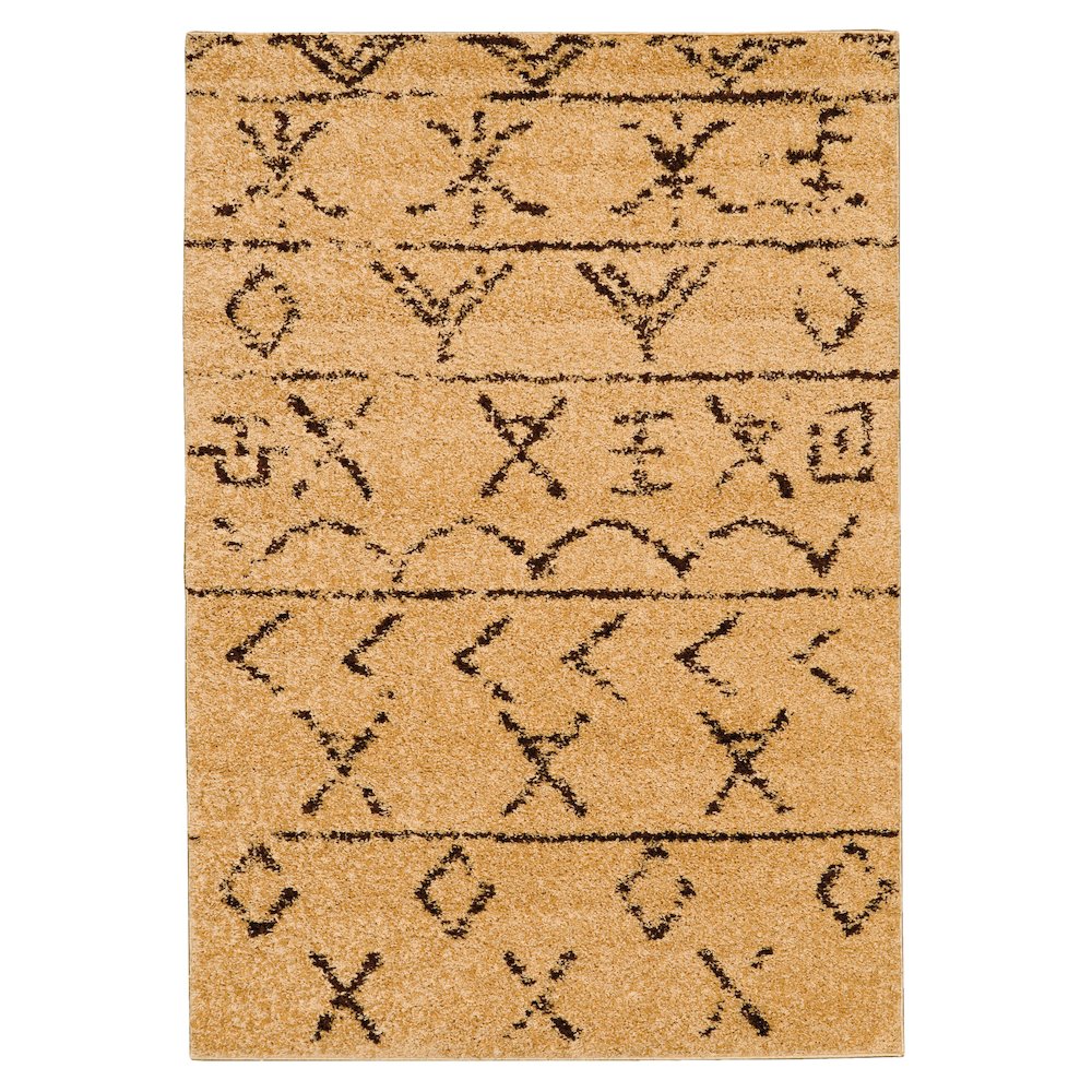 Moroccan Atlas Camel & Brown 8x10, Rug