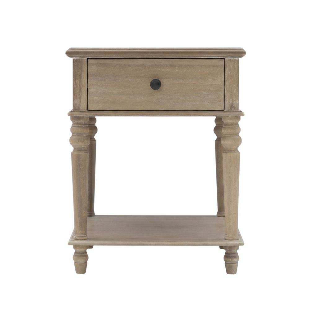 Natural, Side Table, Quality Build, Durable Wood Frame