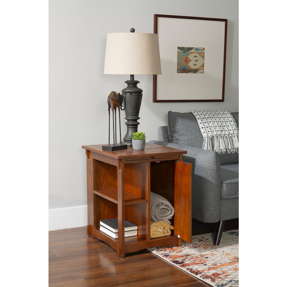 Mission Oak Cabinet Table