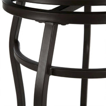Adjustable Bar Stool Set with Metal Frame and Foam Cushioned Seats