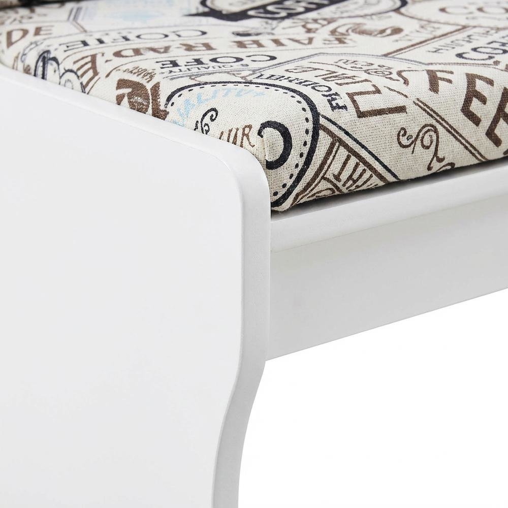White Pine Dining Nook Set with Cushioned Benches and Corner Seat