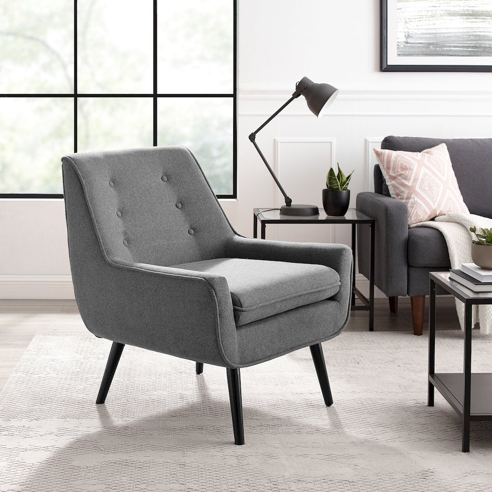 Trelis Chair - Gray Flannel