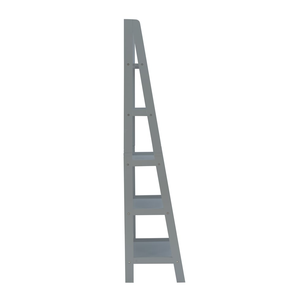 Acadia Ladder Bookshelf, Grey