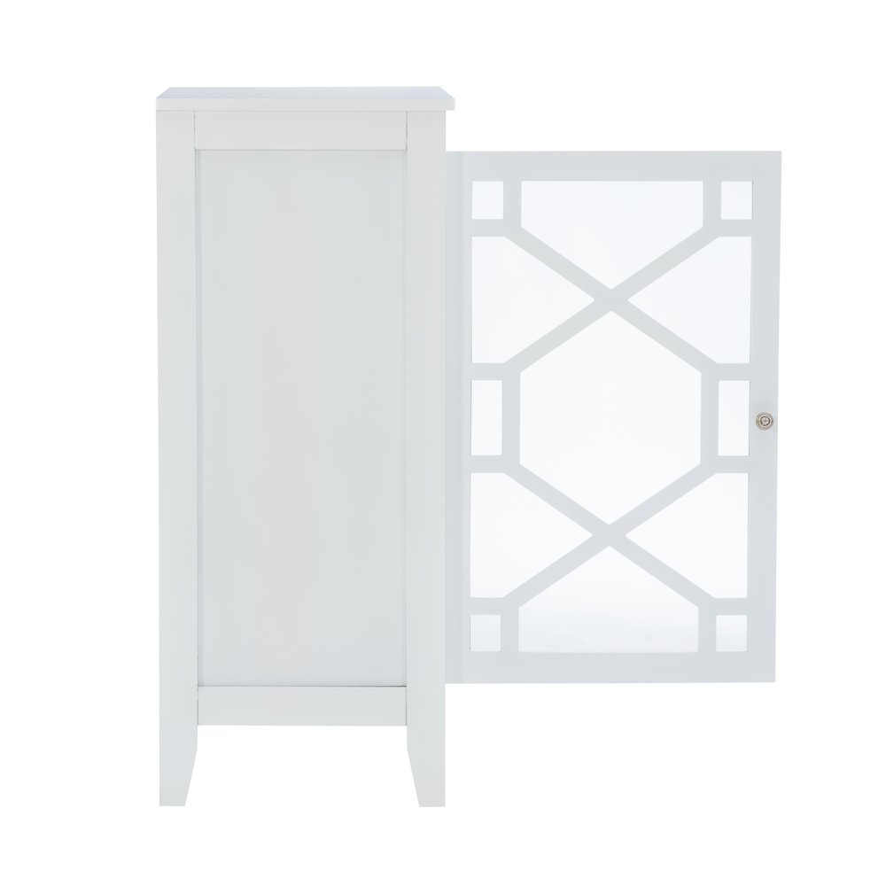 Fetti White Small Cabinet