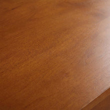 Walnut Office Desk in Solid Wood and Veneer Finish with Spacious Surface