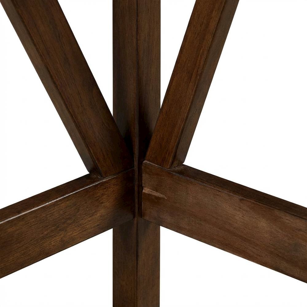 Wooden Office Desk In Antique Tobacco Finish With Solid Pine Construction