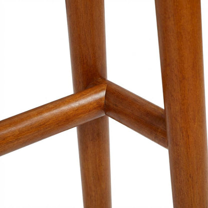 Walnut Office Desk in Solid Wood and Veneer Finish with Spacious Surface