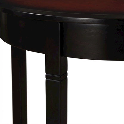 Demi Lune Console Table in Elegant Finish with Stylish Design