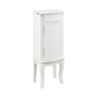 Elna Jewelry Armoire White
