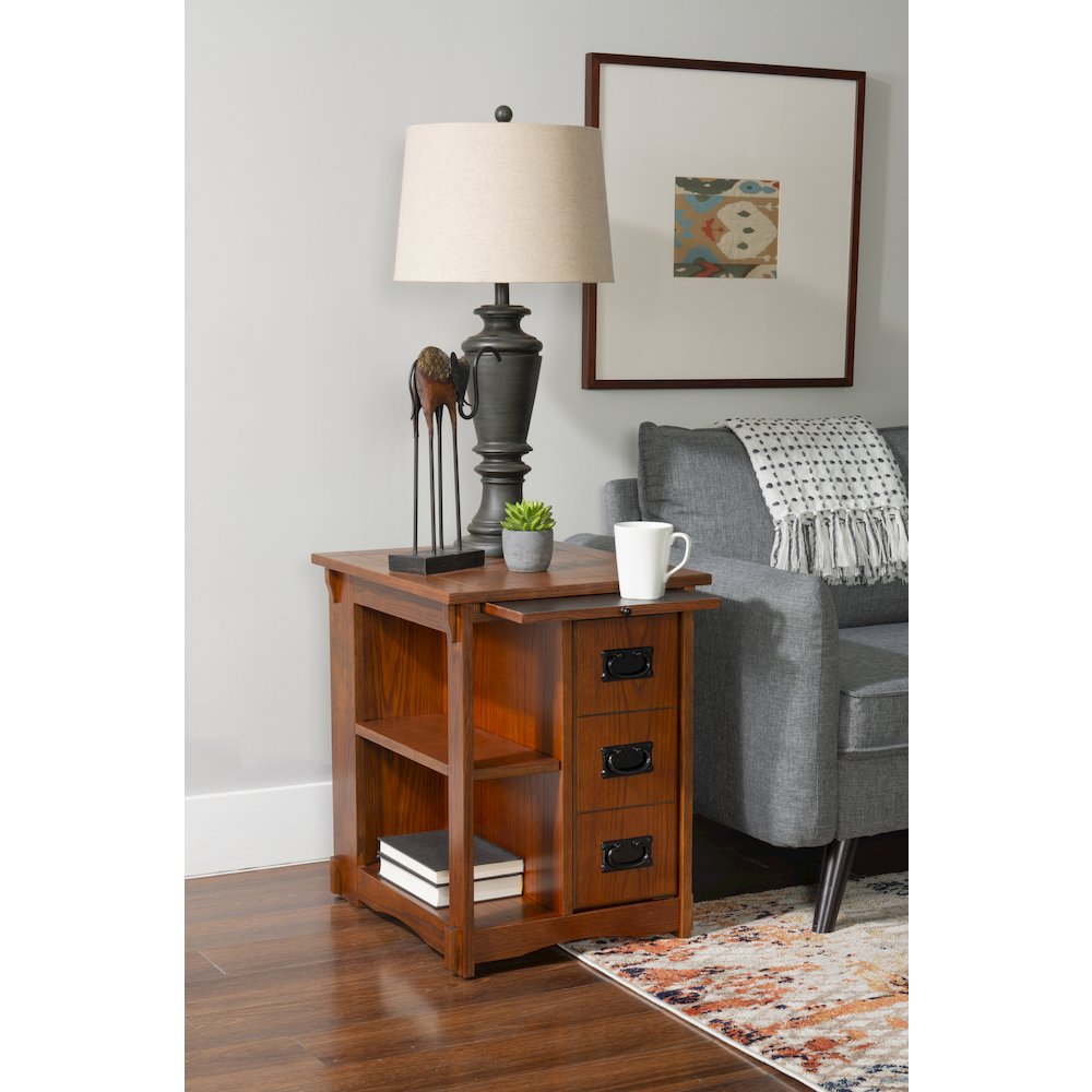 Mission Oak Cabinet Table