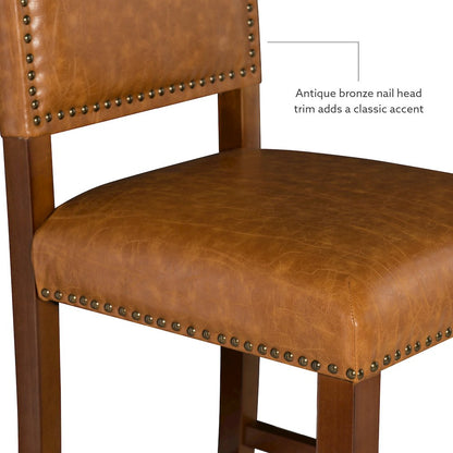 Brook Bar Stool30 Caramel