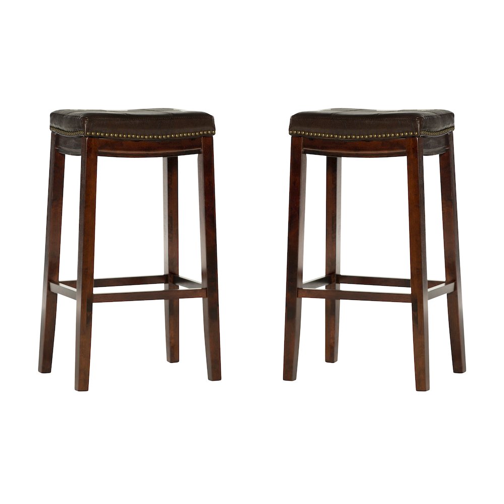 Claridge 2Pk Brown Bar Stool