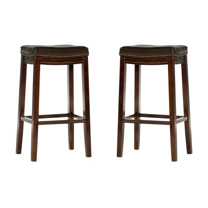 Claridge 2Pk Brown Bar Stool