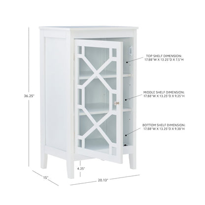 Fetti White Small Cabinet