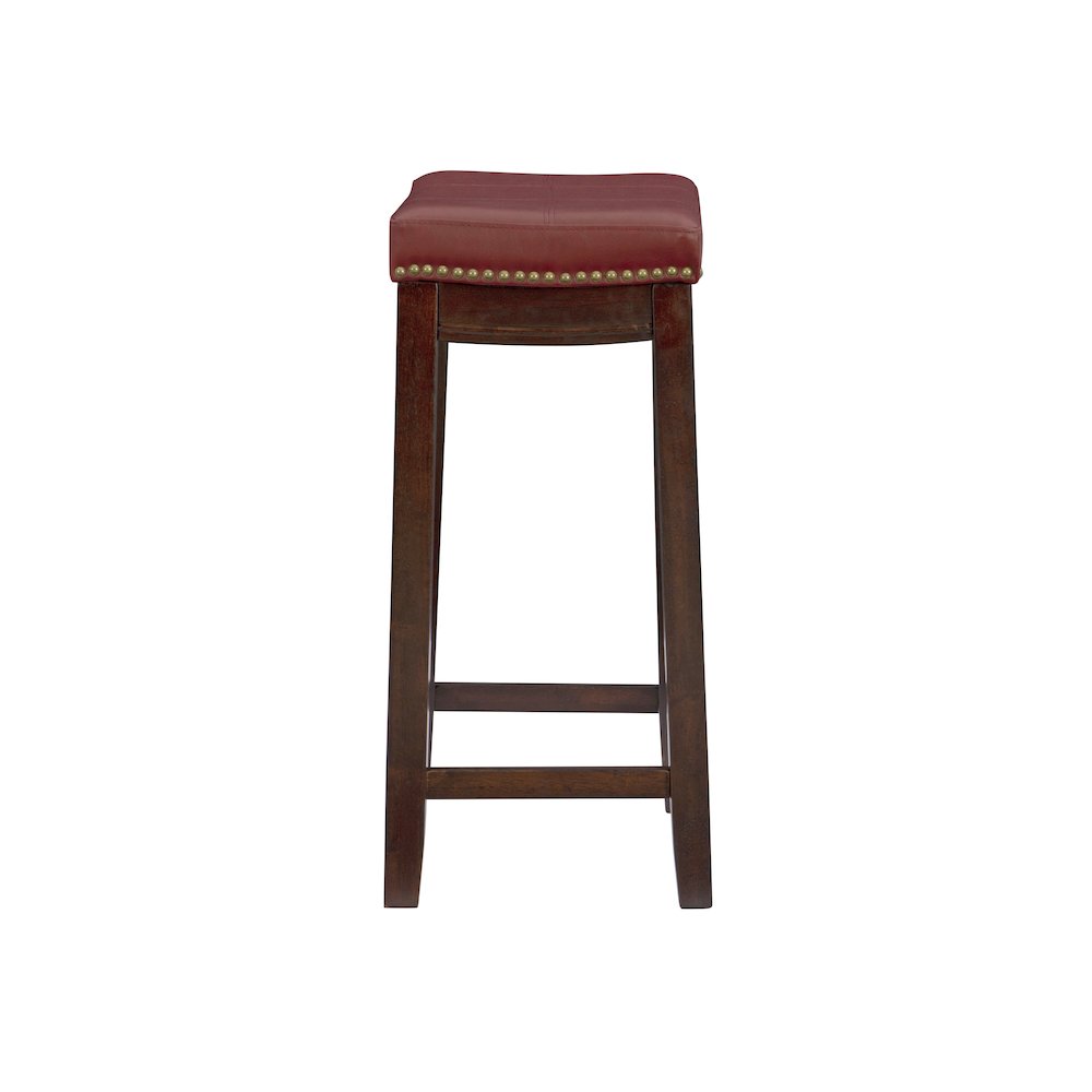 Claridge Red Counter Stool