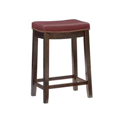 Claridge Red Counter Stool