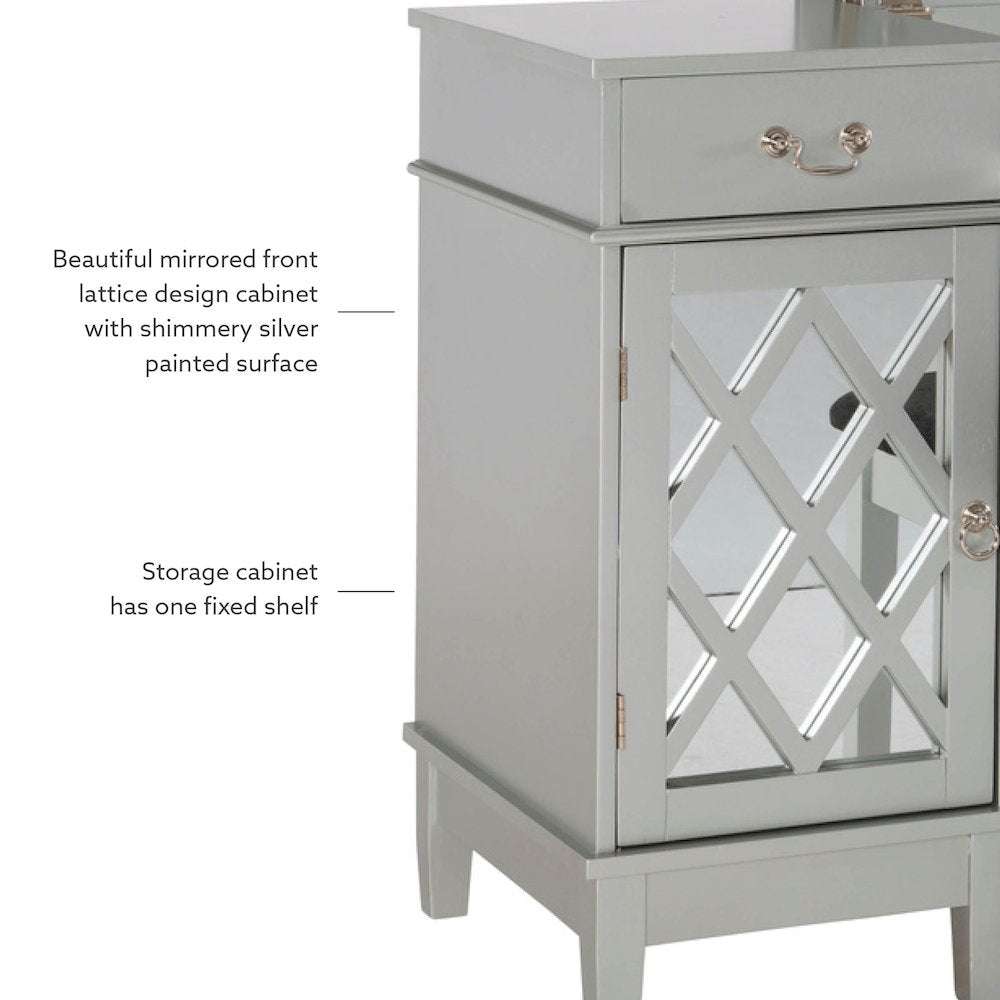 Lattice Vanity Set
