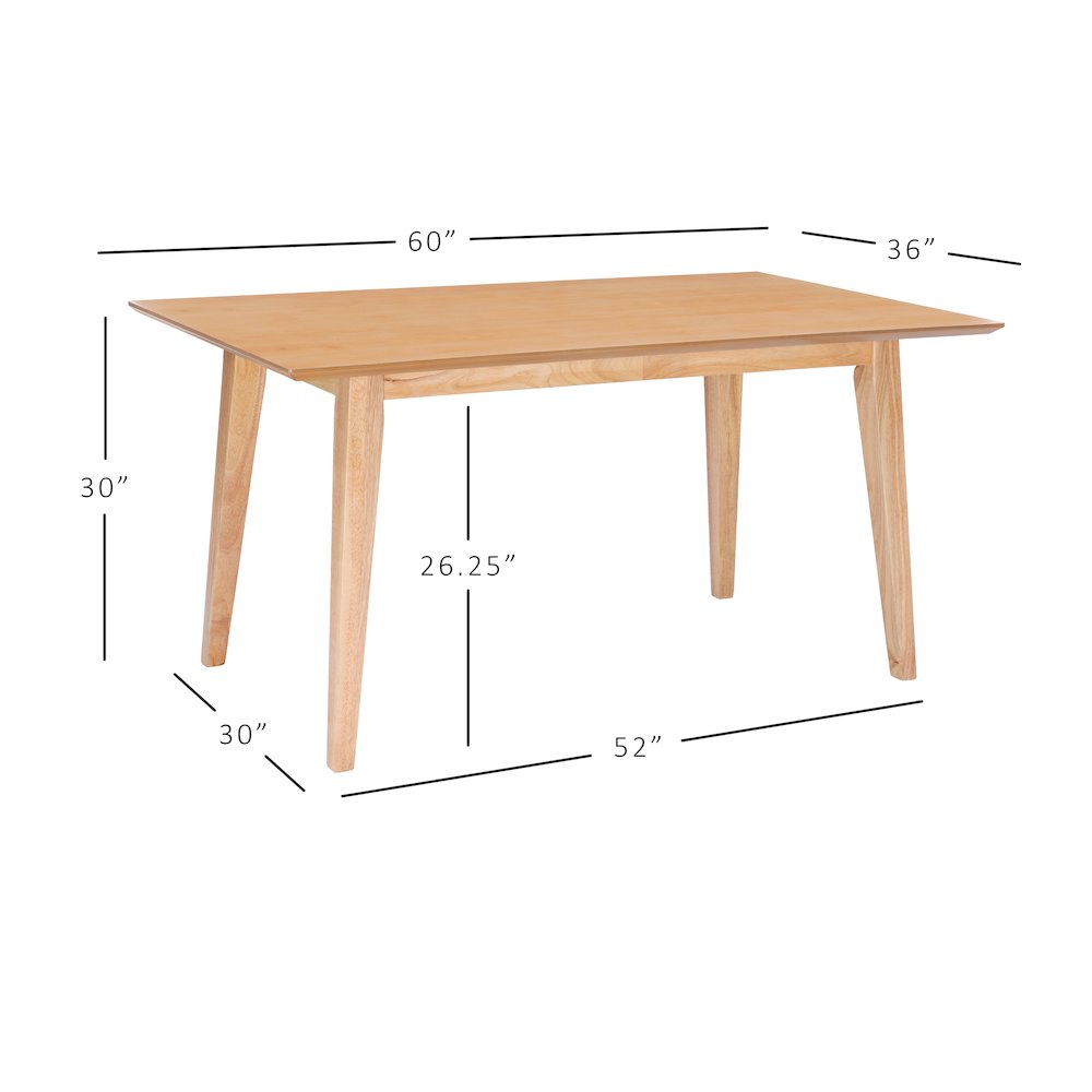 Cadence Dining Table Natural