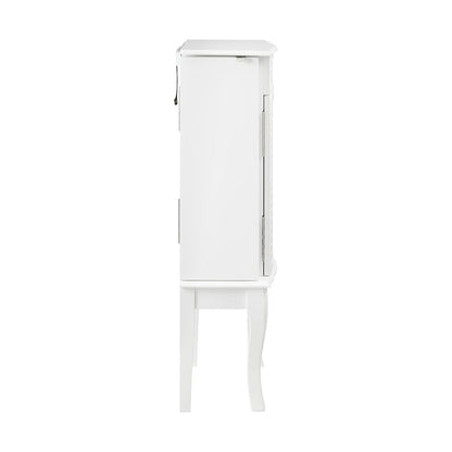 Elna Jewelry Armoire White