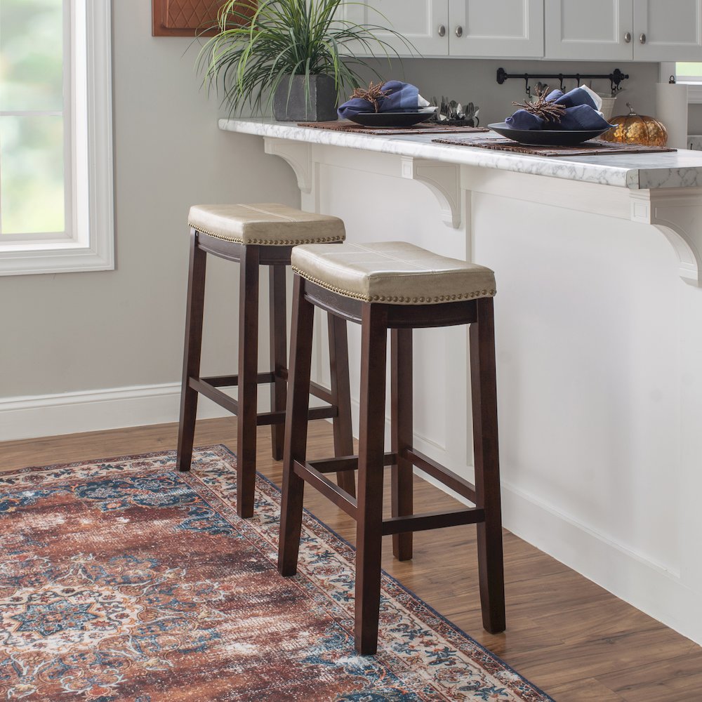 Claridge Beige Barstool