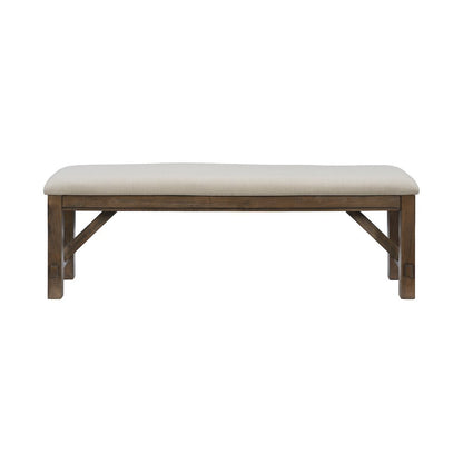 Turino Rustic Umber Bench