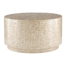 Gold and Ivory Coffee Table with Modern Design and Durable Construction
