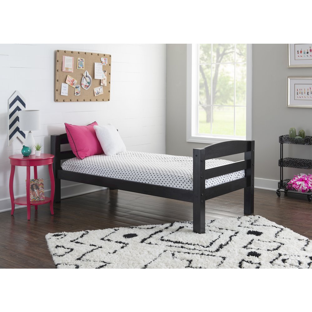 Levi Twin Full Bunk Black