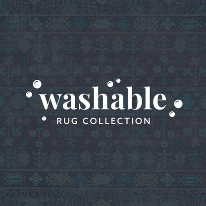 Washable Devlin Red/Ivory 2x3, Rug