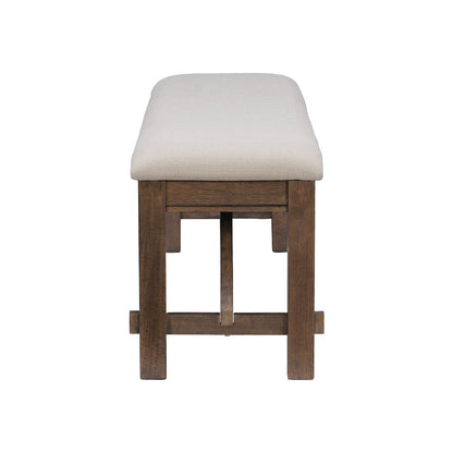 Turino Rustic Umber Bench