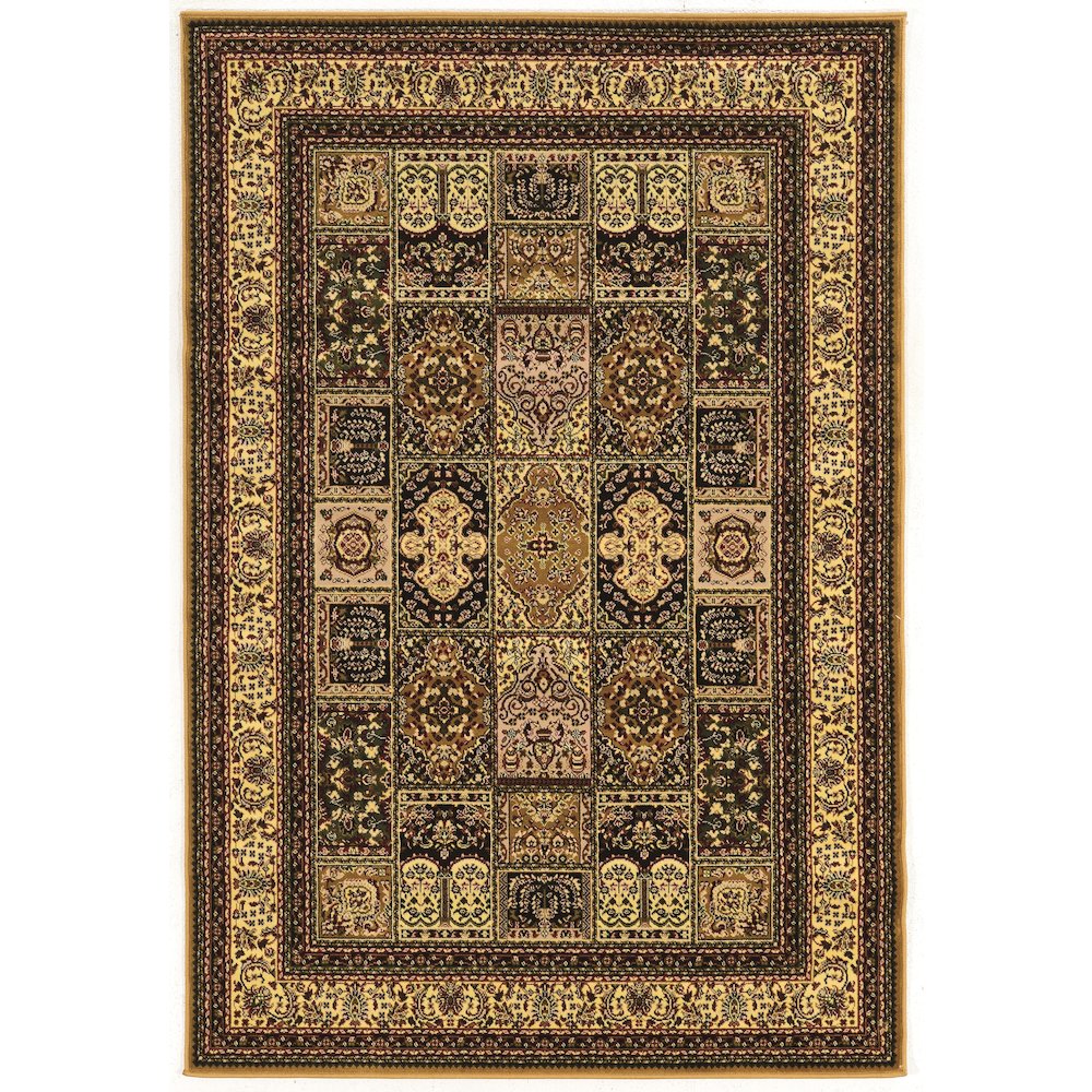 Persian Treasures Baktiyari Cream 9x12, Rug