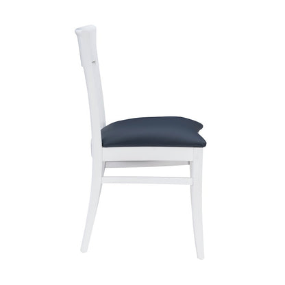 Jenny Upholstered  Chair White Set Of 2
