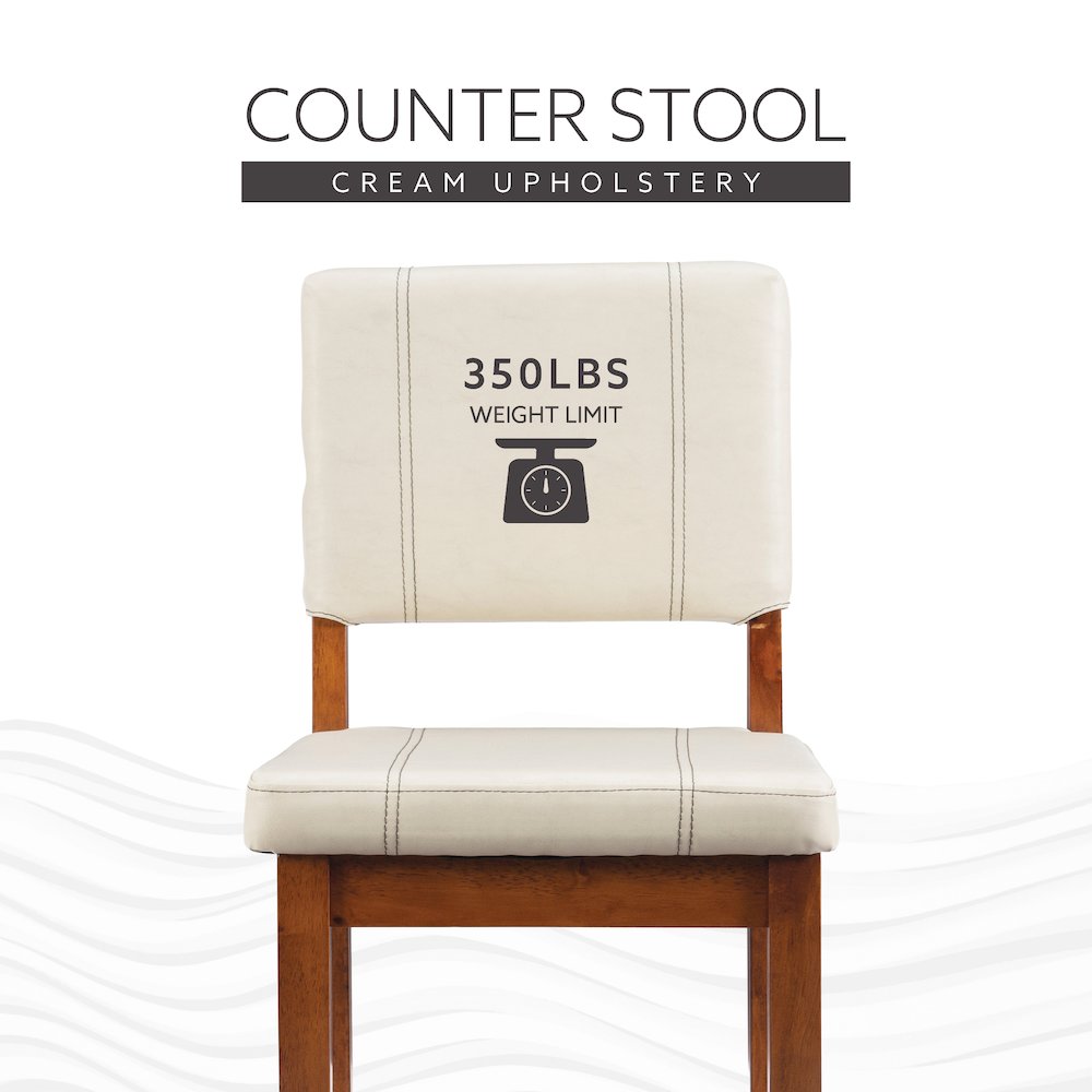 Milano Counter Stool Cream