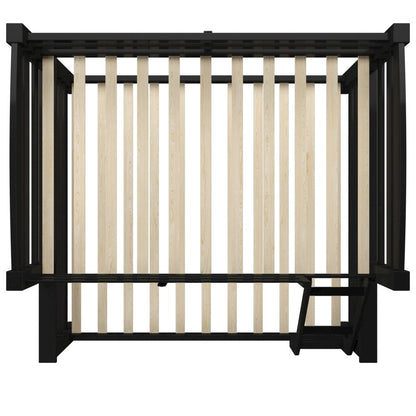 Levi Twin Full Bunk Black