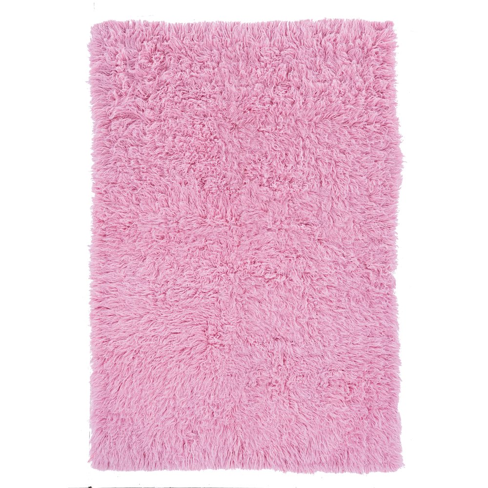 New Flokati 1400gram Pastel Pink 8x10, Rug