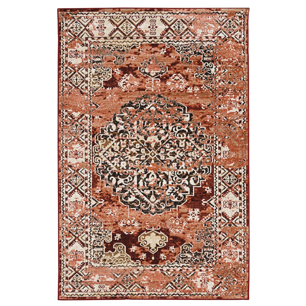 Vintage Nain Red & Beige 2x3, Rug