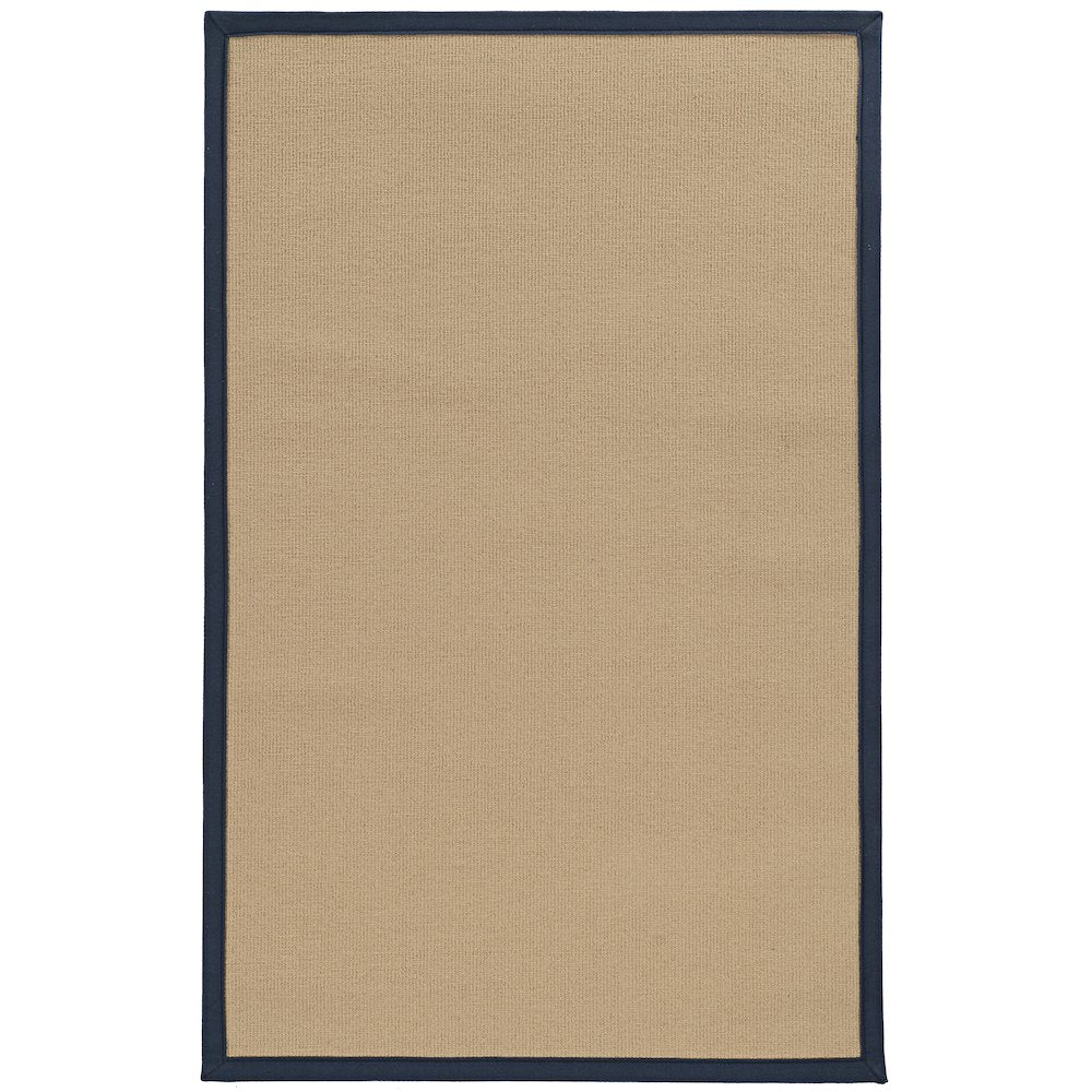 Athena Sisal & Blue 9.10x13, Rug