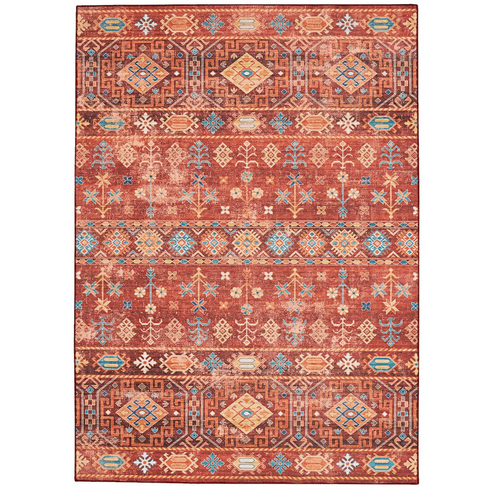 Washable Devlin Red/Ivory 2x3, Rug